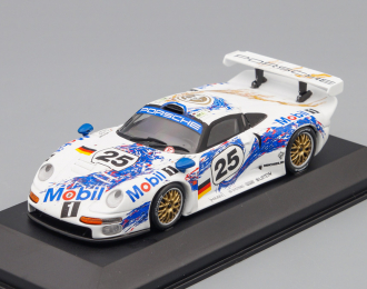 PORSCHE 911 GT1 Le Mans 1996 Stuck/Boutsen/Wollek #25, white 