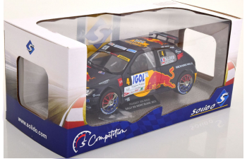 PEUGEOT 306 Maxi Red Bull N4 6th Rally Mont Blanc (2021) S.Loeb - D.Elena, Blue Yellow Red