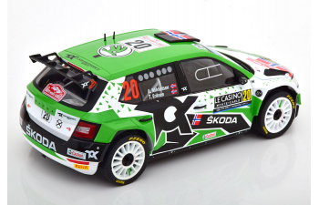 SKODA Fabia Rally2 Evo Winner WRC2 Rally Monte Carlo, Mikkelsen/Eriksen (2022)