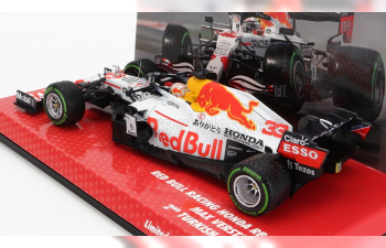 RED BULL F1 Rb16b Honda Ra620h Team Aston Martin N 33 World Champion 2nd Turkish Gp 2021 Max Verstappen, White Red