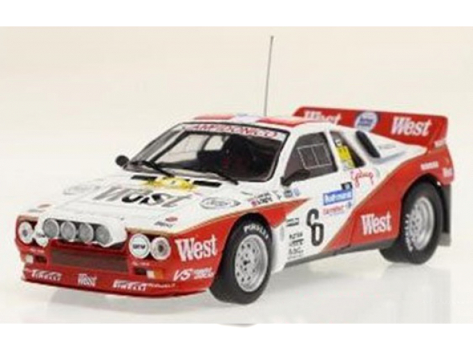 LANCIA 037 Evo 2 #6 "West" C.Capone - S.Cresto Rally Antibes 1984