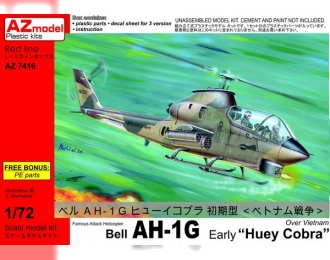 Сборная модель Вертолёт Bell AH-1G Huey Cobra "Early Over Vietnam"