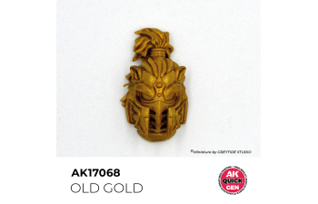 Краска акриловая QUICK GEN - Старое золото / OLD GOLD, 18мл