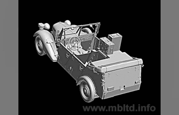 Сборная модель Sd.Kfz. 2 Type 170VK, немецкий военный автомобиль