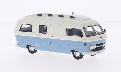 MERCEDES-BENZ L206D Orion II Camper (кемпер) 1974 White/Light Blue