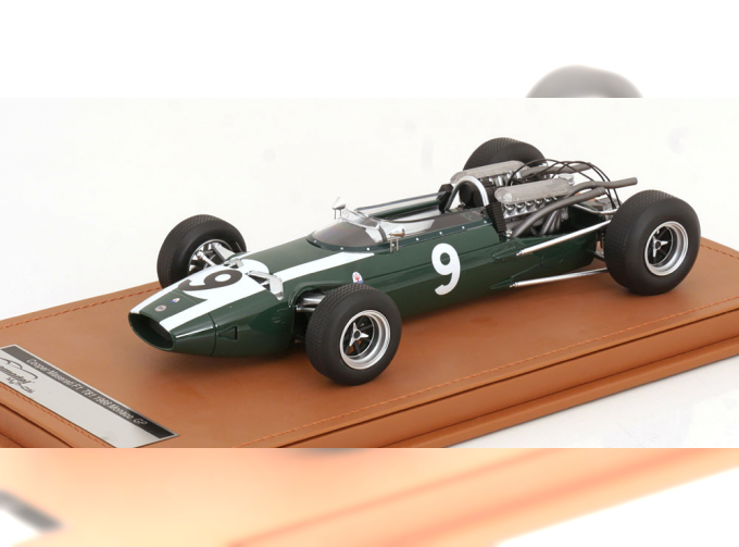 COOPER F1 T81 Maserati N 9 Monaco Gp 1966 Richi Ginther, Green