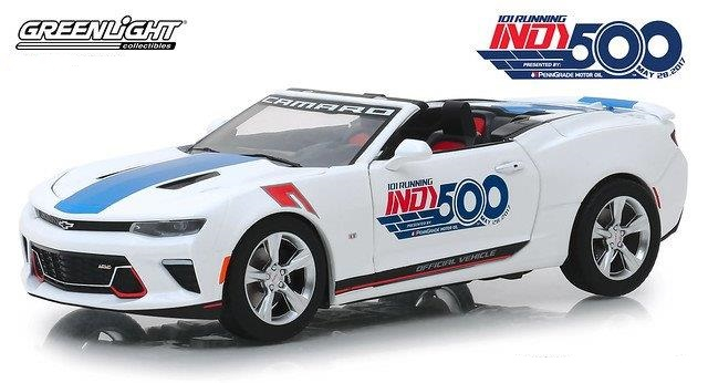 CHEVROLET Camaro SS Convertible 101 Running Indy 500 Presented 2017 White