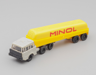 TATRA Tankwagen Minol, grey / yellow