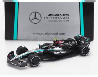 MERCEDES-BENZ GP F1  W15 Eq Performance Team Amg Petronas Motorsport №44 Season (2024) Lewis Hamilton, Black Silver Green