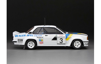 OPEL Ascona 400 Rally №3 3rd Rally Esso Lombard Rsac Scottish (1980) Anders Kullang - Bruno Berglund, White