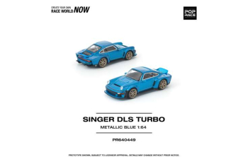 PORSCHE Singer DLS Turbo, blue