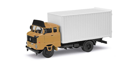 IFA W50L MK (Möbelkoffer), sandyellow / black / white