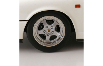 PORSCHE 911 (964) RS with Speedline rims (1992), white
