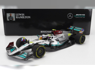 MERCEDES GP F1 W13e Team Mercedes-AMG Petronas F1 №44 6th Miami Gp (2022) Lewis Hamilton, Silver Green