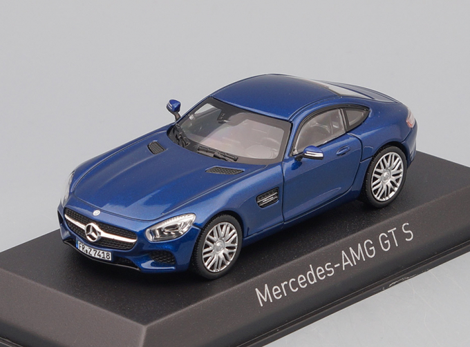 MERCEDES-AMG GT S (С190) 2015 Blue Metallic