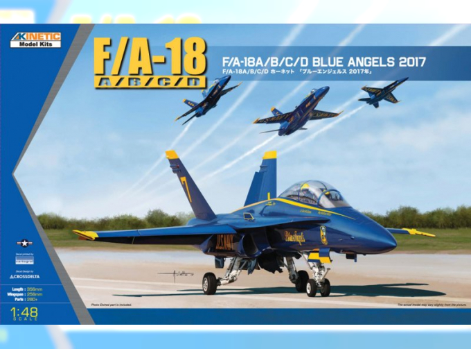 Сборная модель F/A-18A/B/C/D Blue Angels 2017