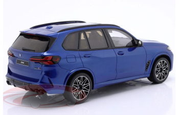 BMW X5 M Competition (2023), Marina Bay blue metallic