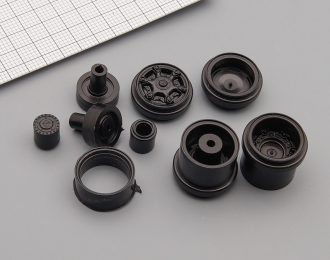 Комплект дисков для автобусов / троллейбусов (Ликинский, IKARUS и др.), черные