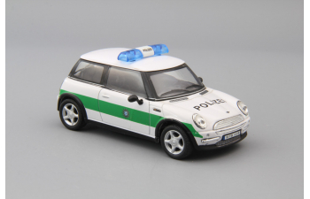 MINI Cooper Polizei, white / green