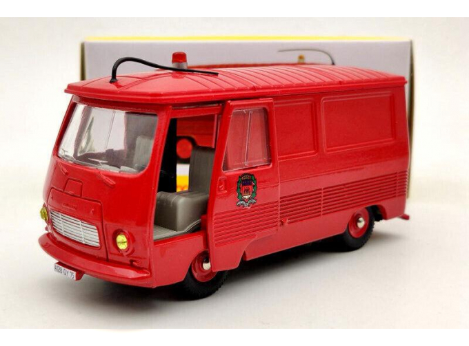 PEUGEOT J7 пожарный (1965), красный