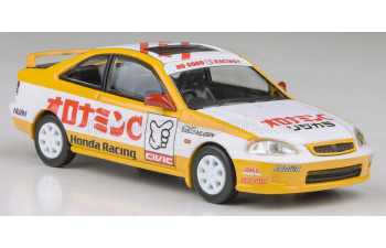 HONDA Civic EM1 Team Oyatsu Racing (1999), white/yellow
