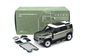 LAND ROVER DEFENDER 110 WITH ROOF PACK - 2020 - PANGEA GREEN