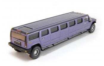 HUMMER H2 Stretch Limousine (2009), purple
