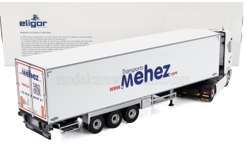 SCANIA S500 Truck Semi-frigo Mehez Transports (2021), White