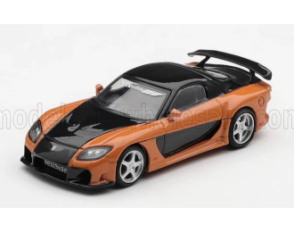 MAZDA - HAN'S RX-7 VEILSIDE FORTUNE 1997 - FAST & FURIOUS III TOKYO DRIFT - ORANGE BLACK