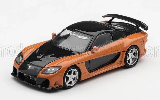 MAZDA - HAN'S RX-7 VEILSIDE FORTUNE 1997 - FAST & FURIOUS III TOKYO DRIFT - ORANGE BLACK
