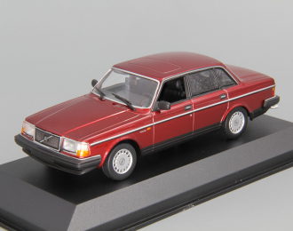 VOLVO 240 GL (1986), dark red metallic