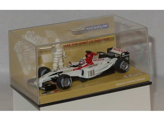 BAR HONDA 006, F1 n10, T.Sato, Michelin series, white