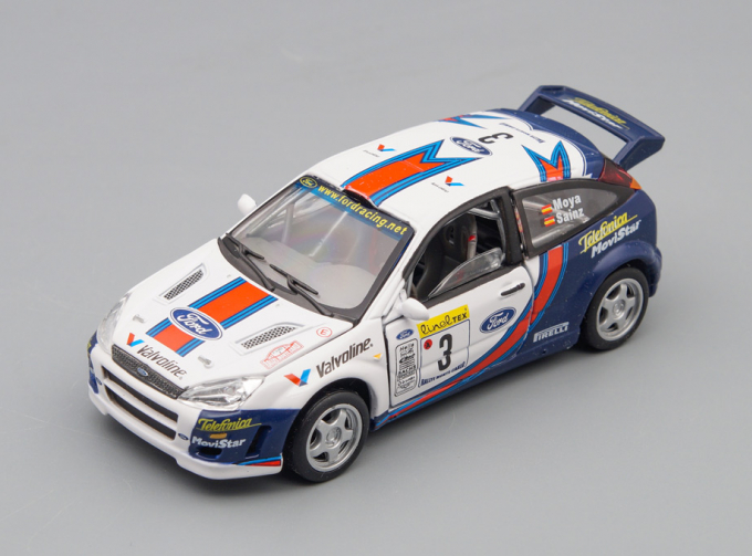 FORD Focus WRC 2000, white / blue