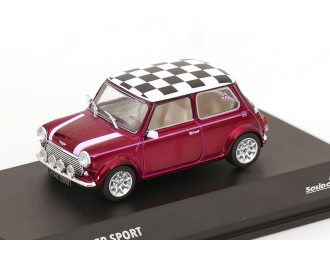 MINI Cooper Sport (1997), purple-metallic white black