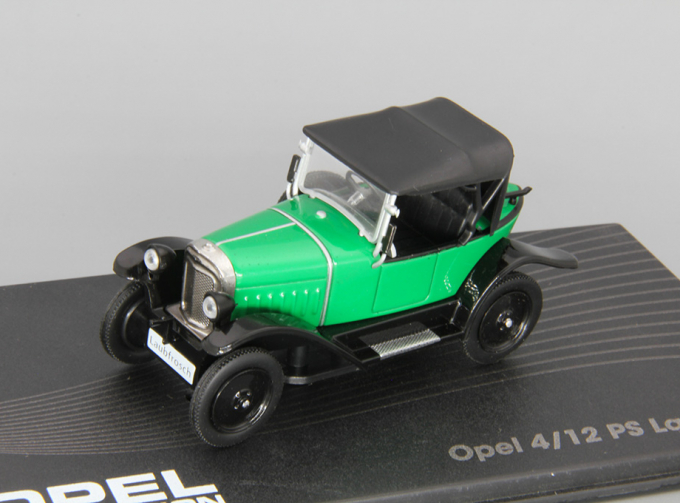 OPEL 4/12 PS Laubfrosch (1924), green / black