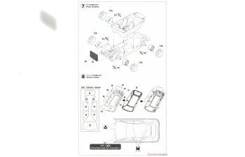 Сборная модель Subaru Impreza Sport Wagon WRX, кузов универсал (Limited Edition)