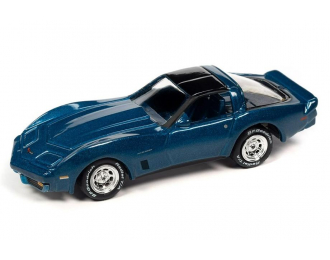 CHEVROLET Corvette (1982), blue