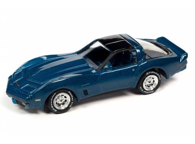 CHEVROLET Corvette (1982), blue
