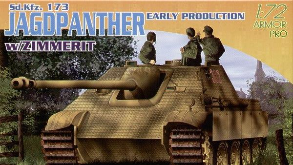 Сборная модель Sd.Kfz.173 Jagdpanther Early Production w/Zimmerit