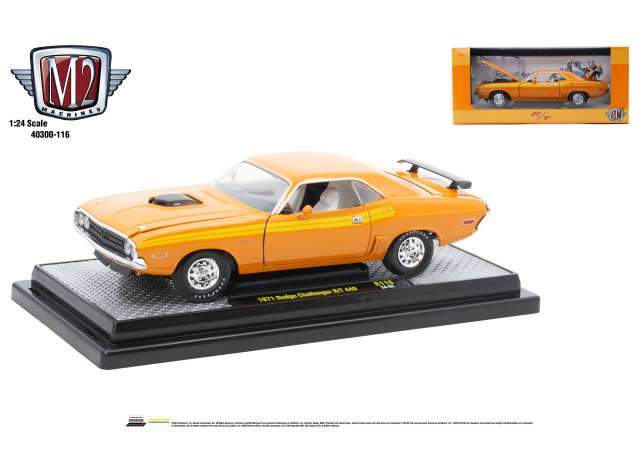 DODGE Challenger RT 440 (1971), orange