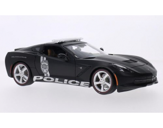 CHEVROLET Corvette (C7) Stingray (2014), black