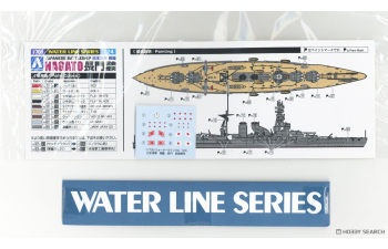 Сборная модель японский линкор NAGATO 1927