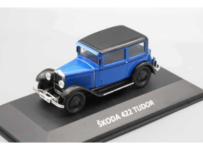 SKODA 422 Tudor (1930), blue