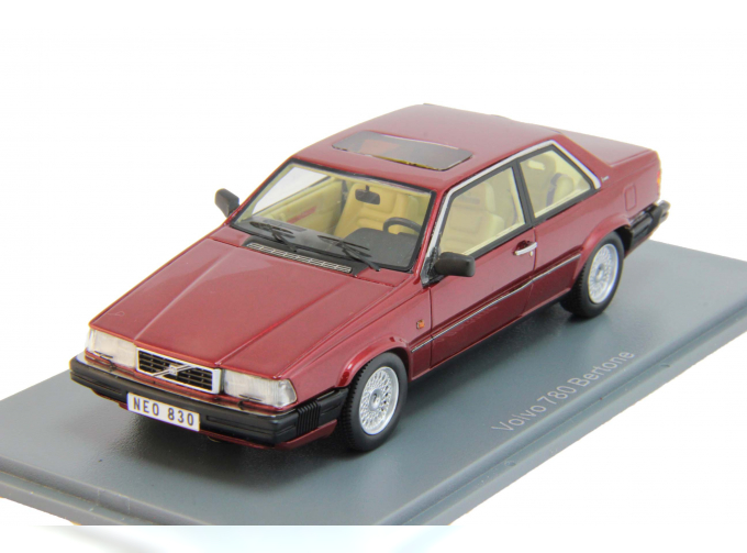 VOLVO 780 Bertone Coupe (1988), red