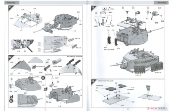 Сборная модель British M5A1 Stuart VI