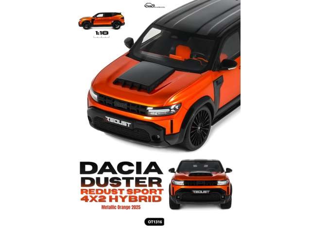 Dacia Duster Redust Sport 4x2 Hybrid*Resin series*, orange 2025