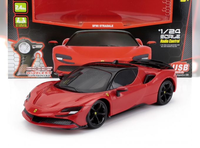 FERRARI Sf90 Stradale (2019), Red