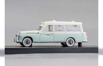 MERCEDES-BENZ 300D (W189) Visser Ambulance VZA "Dora" (1961), light blue