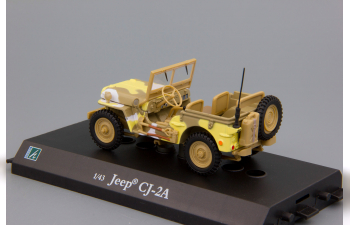 JEEP Willys CJ-2A, olive green