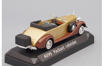 PACKARD Cabriolet, gold / brown